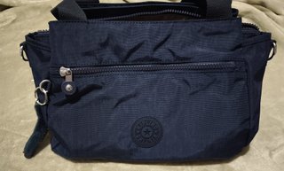 Bolso Kipling Elysia Mediana Azul Marino