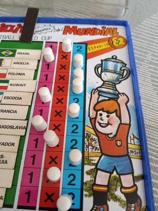 Juego Quinielita Mundial 82 Rima