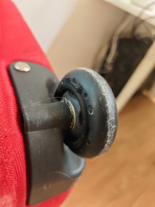 Maleta Samsonite Grande Roja Rígida