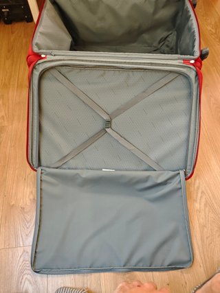 Maleta Samsonite Grande Roja Rígida