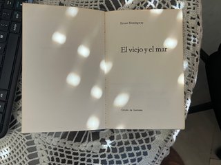 Libro "El viejo y el mar"