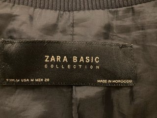 Chaqueta bomber Zara Basic flores