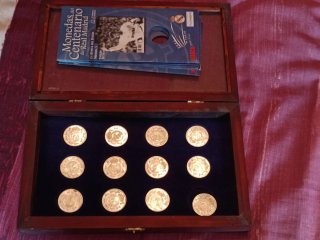 Monedas Centenario Real Madrid Caja