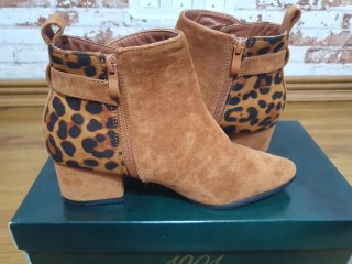 Botines HF Shoes Marrones