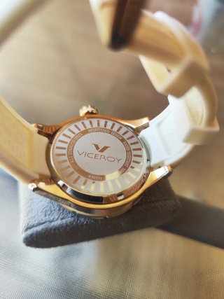 Reloj Viceroy 432111 Oro y Blanco