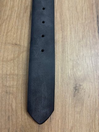 Cinturón Negro Estilo Retro Hebilla Metálica