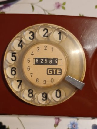 Telefono vintage GTE