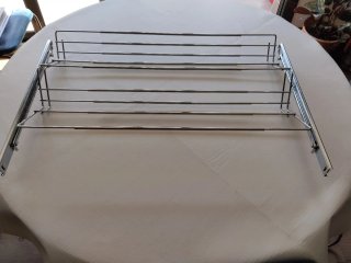 Zapatero extraíble extensible para armario