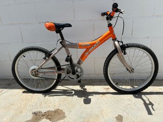 Bicicleta infantil JL.WENTI naranja