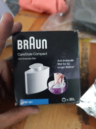 Filtro Braun CareStyle Compact RSF 001