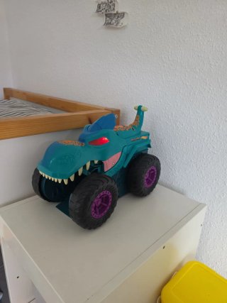 Camión Monstruo Hot Wheels Dinosaurio