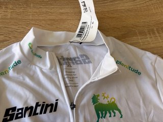 Maillot Santini Plenitude La Vuelta 22 Blanco