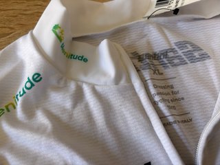 Maillot Santini Plenitude La Vuelta 22 Blanco