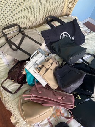 Lote de bolsos de mujer