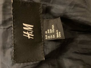 Chaqueta H&M Hombre Azul Talla XL