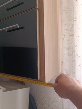 Mueble estanterías 4 compartimentos con puerta