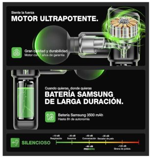 Pistola Masaje Donnerberg Proberg. SIN ESTRENAR