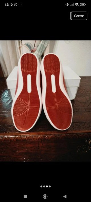 Zapatillas rojas talla 40