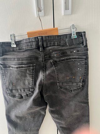 Pantalón vaquero Pull and Bear hombre talla 40