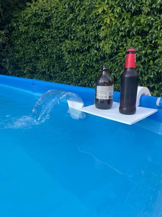 Raccordo cascata per piscine intex/bestway