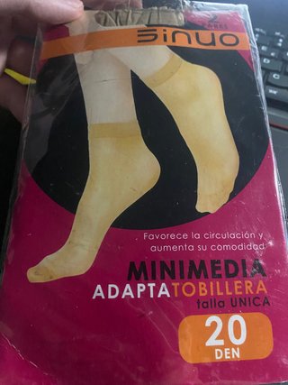 Medias tobilleras Sinuo 20 DEN talla única
