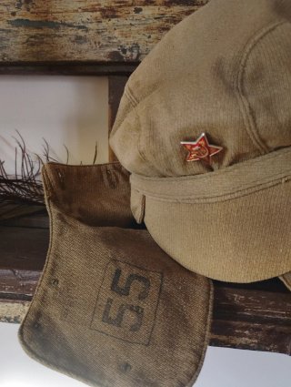 Gorra militar soviética vintage autentica