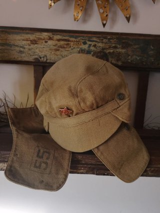Gorra militar soviética vintage autentica