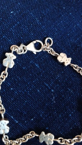 Pulsera Tous Ositos Plata