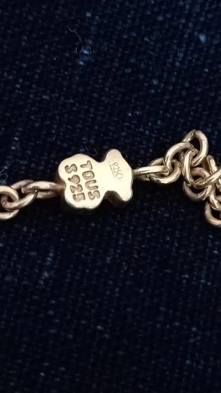 Pulsera Tous Ositos Plata
