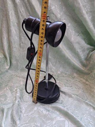 Lampada vintage metallo e plastica