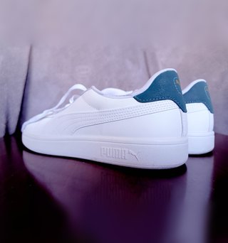 Zapatillas Puma Smash 3.0 Unisex Blanco/Oro, 40 EU
