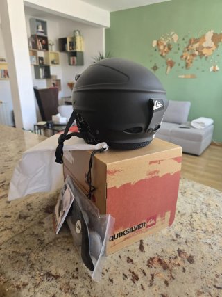 Casco de esquí Quiksilver negro