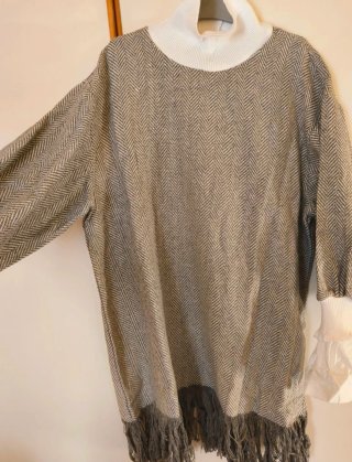 Vestido a estrenar Talla Única Flecos
