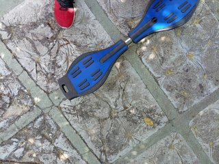 Monopatín Waveboard Azul