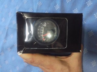 Manómetro Presión de Aceite 52mm (0-7 Bar) - Nuevo