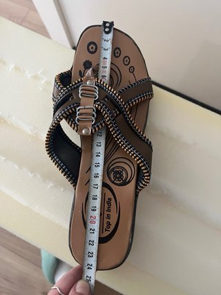 Chanclas Safari Mujer Beige/Marrón