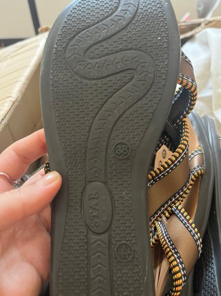 Chanclas Safari Mujer Beige/Marrón