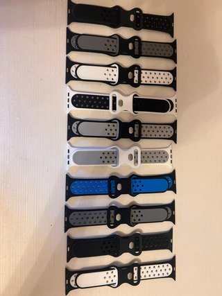 Lote 10 Correas Apple Watch 42/44/45/46/49mm