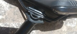 Tija telescópica para bicicleta