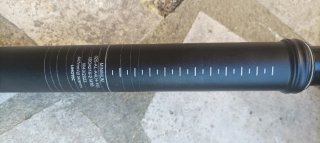 Tija telescópica para bicicleta