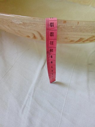 Paralume in vetro stile rustico