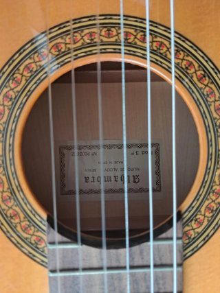 Guitarra Clásica Alhambra 3F nueva sin uso