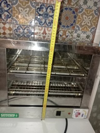 Tostatrice industriale in acciaio inossidabile