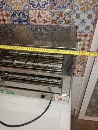 Tostatrice industriale in acciaio inossidabile