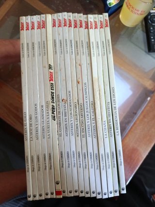 Libros de axterix 17 tomos