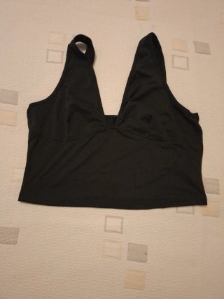 Top negro Shein talla XL