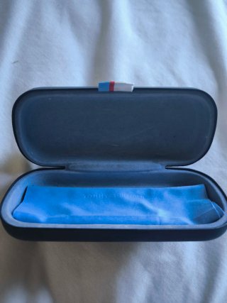 Funda de gafas Tommy Hilfiger azul