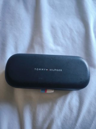 Funda de gafas Tommy Hilfiger azul