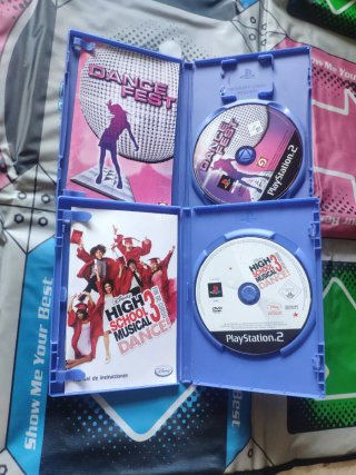 Alfombra Baile PS2 + 2 Juegos