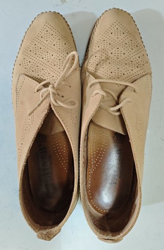 Mocassini Vainer Pelle Beige Made in Italy